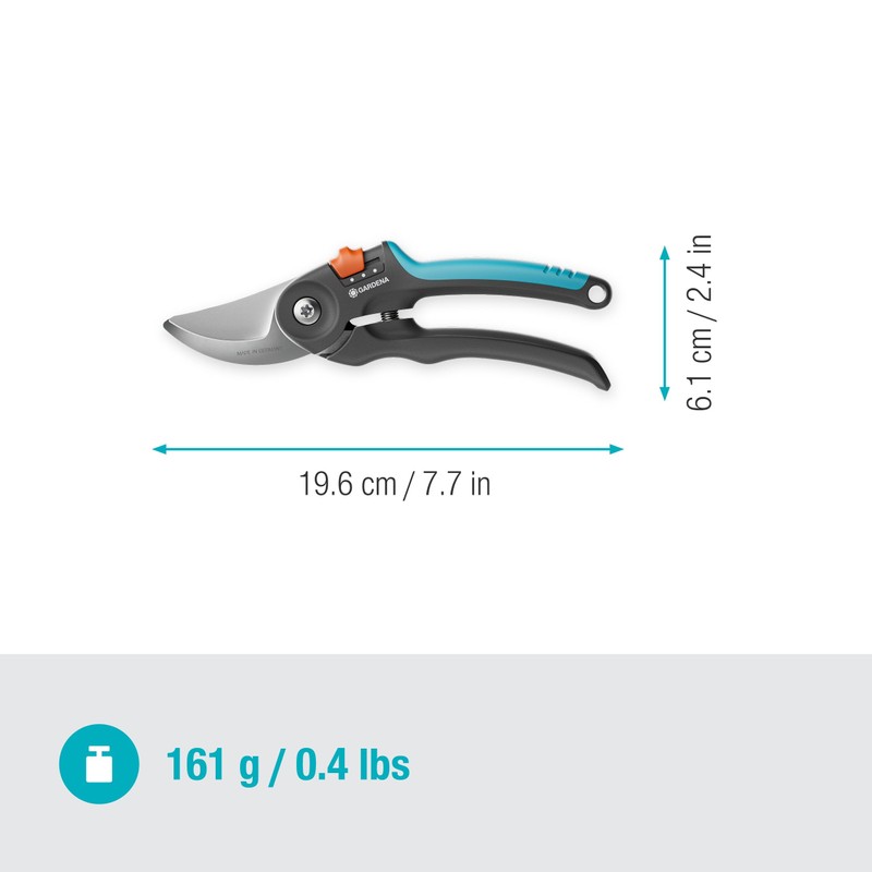 GARDENA PremiumCut Flex Bypass Secateurs for Greenwood 24mm