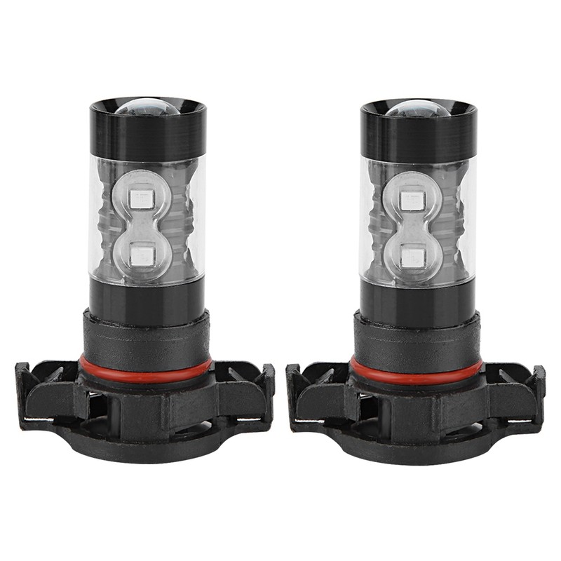 2PC 50W 6500K Blue LED Headlight Bulbs Kit Fog Light