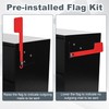 yeshine Large Capacity Wall Mounted Locking Mailbox with Mail Flag