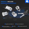 Ignition Switch Lock Cylinder with Door Lock & Keys Fit