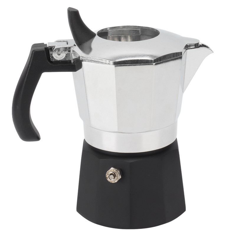 100ml Moka Pot Double Valve High Pressure Black Lower Pot