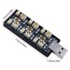 CowGoldChild 3.7v 1Sリチウムイオン電池充電器 リポバッテリー USB充電器 JST 1.25 6チャンネル 0.2-0.6A バランス変換ボード