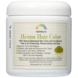 RAINBOW RESEARCH HENNA,PERSIAN LIGHT BROWN, 4 OZ Pack of 2
