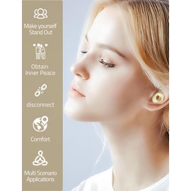 FHG Ear Plugs for Sleeping, Comfortable and Ultra-Soft Sleep Ear Plugs, Noise Reduction Up to SNR-28 NRR-18 Eliminates Most Snores, Relieves Ear Pain for Side Sleeper, 2 Set Ear Tips