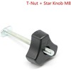 CarAngels T-Slot Rail Hold Down Clamp Miter Truck Clamp Easy