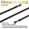 ChainsHouse Franco Men's Bracelet 19 cm 21 cm Bracelets for