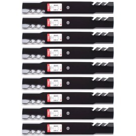 Oregon 9PK Oregon G3 Gator Blade for 54" Bad Boy MZ Magnum Maverick ZT Avenger ZT Elite
