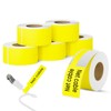 CLABEL 6 Rolls 25 x 78 mm Thermal Labels for