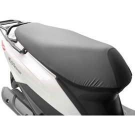 Komine AK-361 Black Stretch Waterproof Seat Cover for Motorcycles, M, Waterproof, Elastic, Stretch Material