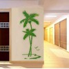 umely Wall Stickers Summer Palm Tree Tropical Stickers 3D Renewal