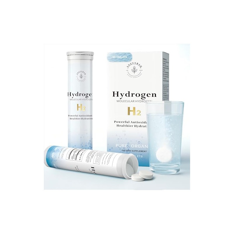 Hydrogen Water Tablets with Magnesium – 8 PPM H2 Molecular
