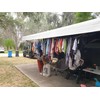 Slide n' Dry Pegless Camping Clothesline - Rainbow
