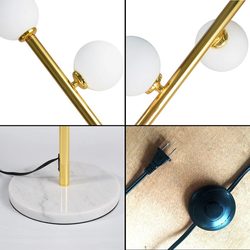 Hsyile Lighting KU300198 Cozy Elegant Modern Creative Floor Lamp for