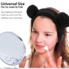 AHONEY Spa Bear Ears Headband, Face Wash Headband and Wristband