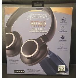 Santana Carlos Santana Ritmo Studio Quality Over-Ear Wireless Headphones NEW In Box
