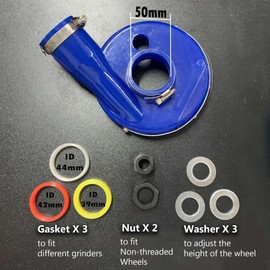 5" Polyurethane Dust Shroud for Angle Grinders & Grinding Wheels