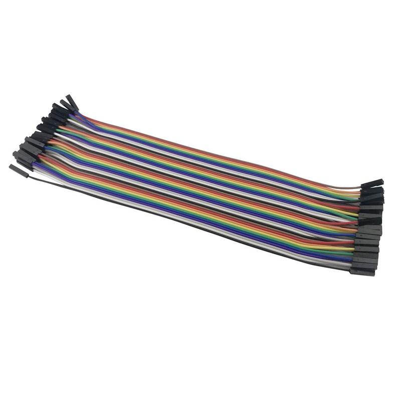 VKLSVAN 5 X 40PCS 20CM 40 Pcs Breadboard Jumper Wire