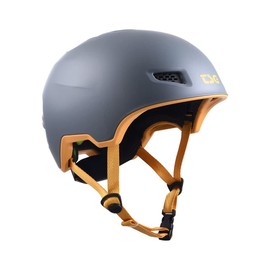 TSG All Terrain Helmet, Multi Sports, All Season, Full Wrap, in Mold Construction, EPS Lining, Lightweight, Well Ventilated, Cycling, Skating, Winter Sports, Tuned, Secure Fit, Satin Marsh, S/M