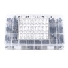 500pcs 24 Values Aluminum Electrolytic Capacitor Assorted Kit 10V~50V 0.1uF