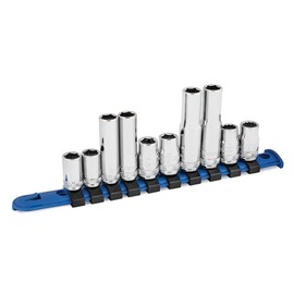 Titan 67010 10-Piece 1/4-Inch and 3/8-Inch Drive 10mm Socket Set