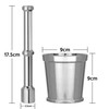 Pestle and Mortar Set - Stainless Steel Mortar and Pestle