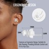 Hearprotek 2 Pairs of Ear Plugs for Sleeping, Hearing Protection