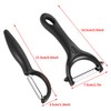 2 Pcs Potato Peelers, Y-Shaped Swivel Vegetable Peeler Ergonomic Handle