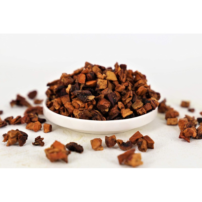 Tea Tonic Apple Tree Tea Loose Leaf Caddy Tin, Yellow-Green,