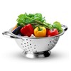 Vinod Stainless Steel Colander 24cm - Advanced Sturdy Base |