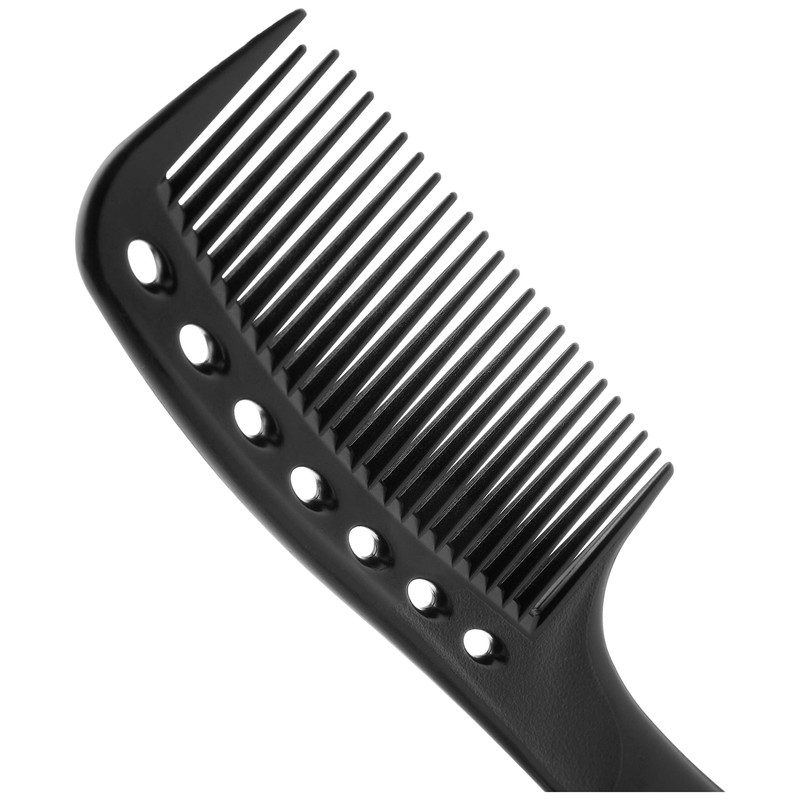 YS PACK yspark Y.S.PARK Self-Standing Jumbo Comb YS-601 Black (Black)
