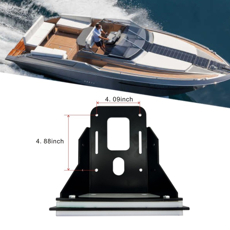 Heavy-Duty Transom Mount for Trolling Motors – 5mm Thick Cast