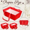 Glenmal 72 Pcs Baskets for Gifts Waterproof Empty Kraft Basket