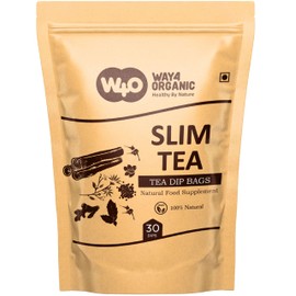 WAY 4 ORGANIC W4O Herbal Tea, One Tea with 18 Herbs, Cleanse and Detox, 30 Tea Bags