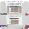 YYGCL Window Air Conditioner Insulated Foam Panels, Air Conditioner Window