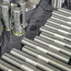 sourcing map 5pcs Double Ended Stud Screws, M6x150mm 304 Stainless
