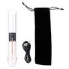 Professional USB Charging Mini Electric Hair Straightener Curler Cordless Hair