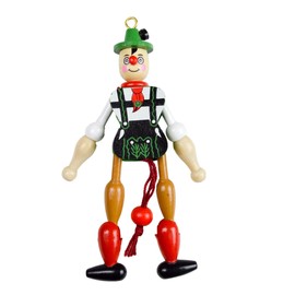 Essence of Europe Gifts E.H.G German Gift Boy Jumping Jack Toys (8")