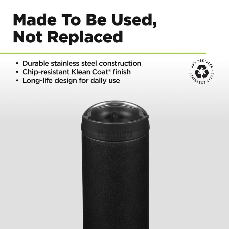 KleanKanteen TKWide VI Drinking Bottle Black One Size