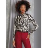 Vogue V1973H5 Misses' Blouse H5 (6-8-10-12-14)