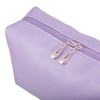 VOCOSTE Cosmetic Pouch Travel Cosmetic Bag Waterproof PU Leather Case