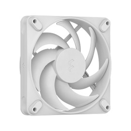 Fractal Design Momentum 12 - Silent PC Case Fan - 120 mm - Liquid Crystal Polymer LCP blades - FDB Fluid Dynamic Bearing - PWM control - Cooling Performance - Powerful Airflow - Quiet Operation -White