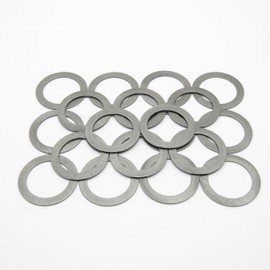 Pack of 20 Washers 25 x 35 x 1 mm Blank, DIN 988, Steel Adjustment Discs, Spacers