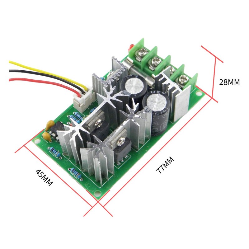 CHANCS - Sierra eléctrica DIY 895 DC Motor DC 12V-24V