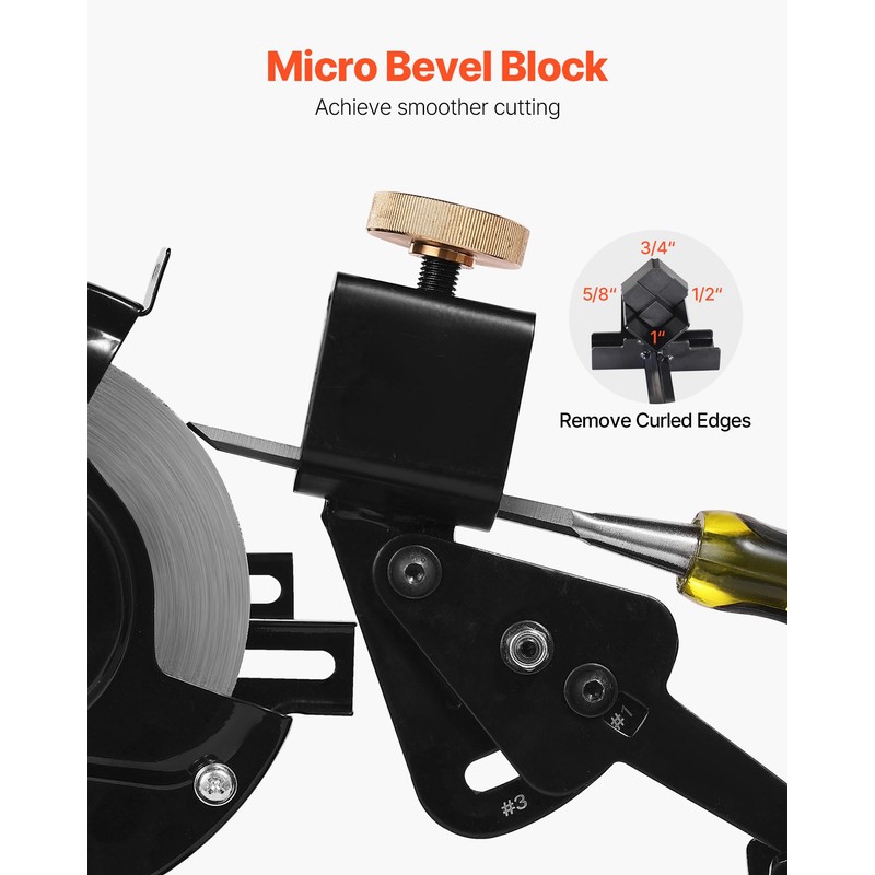 VEVOR Pro Grind Sharpening System, Multi-Grind Sharpening Jig for 6"