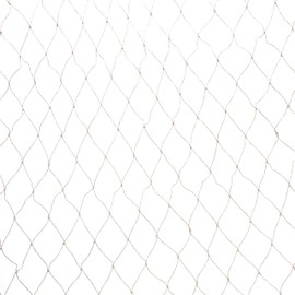 VBS Natural Fishing Net 100 x 100 cm - Perfect for DIY Craft Projects, Nautical Style Decoration, Durable and Versatile - Ideal for Children's Room, Theme Parties