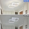 CANEOE Led Ceiling Light Fixture,4500K Modern Hallway Light fixtures Ceiling