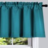DONREN 12 Inches Long Valances for Windows - 2 Panels