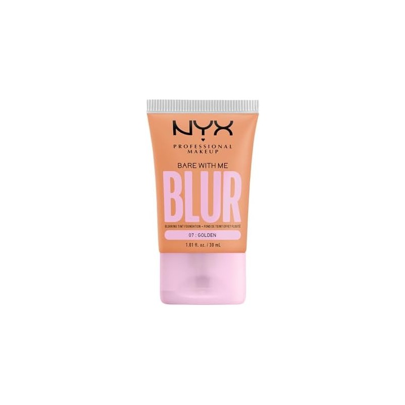NYX Professional Makeup, Bare With Me Tint Blur, Base Rostro,