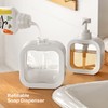 Octonyluck Soap Dispenser, Refillable Hand Soap Dispenser for Bathroom and