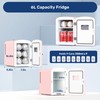 Simple Deluxe Mini Fridge 9 Can Portable Small Skincare Drinks,